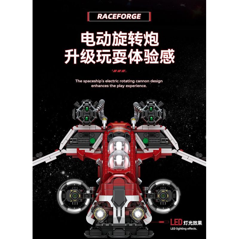 ZAPE 98002 PHÁO HẠM CỘNG HÒA bộ đồ chơi xếp lắp ráp ghép mô hình Star Wars Chiến Tranh Giữa Các Vì Sao 1107 khối