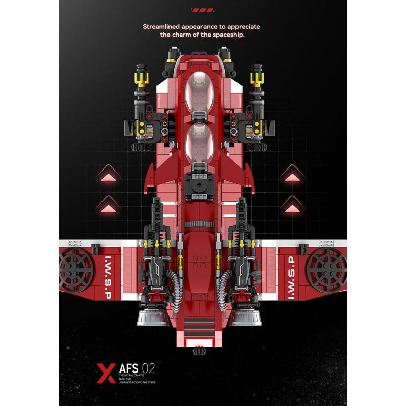 ZAPE 98002 PHÁO HẠM CỘNG HÒA bộ đồ chơi xếp lắp ráp ghép mô hình Star Wars Chiến Tranh Giữa Các Vì Sao 1107 khối