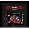 ZAPE 98002 PHÁO HẠM CỘNG HÒA bộ đồ chơi xếp lắp ráp ghép mô hình Star Wars Chiến Tranh Giữa Các Vì Sao 1107 khối