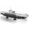 REOBRIX 33050 THUYỀN CHỮ bộ đồ chơi xếp lắp ráp ghép mô hình Military Army UNDERSEA BOAT NEXT-GENERATION STRATEGIC U-TYPE SUBMARINE Quân Sự Bộ Đội 3987 khối