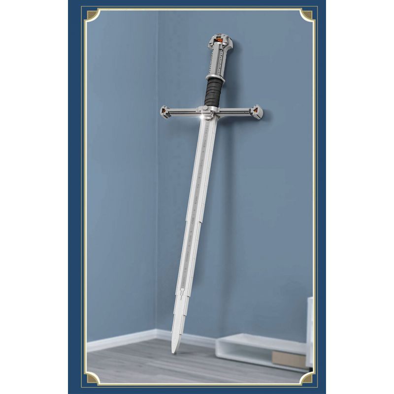 REOBRIX 99024 THÁNH KIẾM CỦA NASIR bộ đồ chơi xếp lắp ráp ghép mô hình The Lord Of The Rings NARTHIL Chúa Nhẫn 521 khối