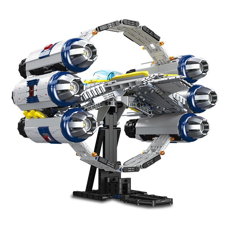 JIESTAR JJ9125 9125 non Lego MÁY ĐÁNH CHẶN JEDI bộ đồ chơi xếp lắp ráp ghép mô hình Star Wars JEDI STARFIGHTER Chiến Tranh Giữa Các Vì Sao 1896 khối