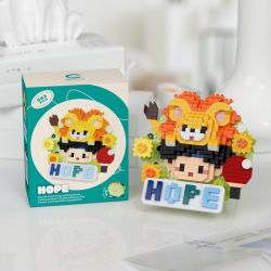 CHAOLE CHUANG 7331 THANH CHIT DỄ THƯƠNG HY VỌNG bộ đồ chơi xếp lắp ráp ghép mô hình Arts & Crafts 583 khối