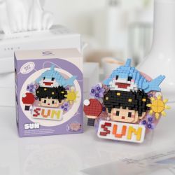 CHAOLE CHUANG 7332 THANH DỄ THƯƠNG HỎI MẶT TRỜI bộ đồ chơi xếp lắp ráp ghép mô hình Arts & Crafts 527 khối