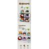 CHAOLE CHUANG 7334 QUÁN BAR VUI NHỘN DỄ THƯƠNG QUẠ VOI LỬA bộ đồ chơi xếp lắp ráp ghép mô hình Arts & Crafts 490 khối