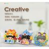 CHAOLE CHUANG 7334 QUÁN BAR VUI NHỘN DỄ THƯƠNG QUẠ VOI LỬA bộ đồ chơi xếp lắp ráp ghép mô hình Arts & Crafts 490 khối
