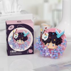 CHAOLE CHUANG 7335 THANH VUI NHỘN DỄ THƯƠNG CÁ KÝ NƯỚC bộ đồ chơi xếp lắp ráp ghép mô hình Arts & Crafts 483 khối