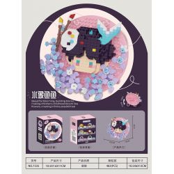 CHAOLE CHUANG 7335 THANH VUI NHỘN DỄ THƯƠNG CÁ KÝ NƯỚC bộ đồ chơi xếp lắp ráp ghép mô hình Arts & Crafts 483 khối