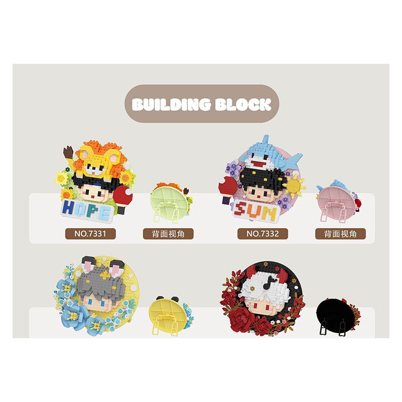 CHAOLE CHUANG 7335 THANH VUI NHỘN DỄ THƯƠNG CÁ KÝ NƯỚC bộ đồ chơi xếp lắp ráp ghép mô hình Arts & Crafts 483 khối
