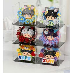 CHAOLE CHUANG 7336 QUÁN BAR DỄ THƯƠNG CHITUO VOI ĐẤT SÂU bộ đồ chơi xếp lắp ráp ghép mô hình Arts & Crafts 577 khối