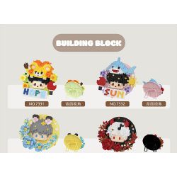 CHAOLE CHUANG 7336 QUÁN BAR DỄ THƯƠNG CHITUO VOI ĐẤT SÂU bộ đồ chơi xếp lắp ráp ghép mô hình Arts & Crafts 577 khối