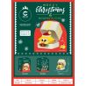 CHAOLE CHUANG 8987 HỘP QUÀ NGÔI SAO GIÁNG SINH bộ đồ chơi xếp lắp ráp ghép mô hình Creator Sáng Tạo 270 khối