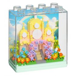 CHAOLE CHUANG 7310 NHÀ THỜ ĐÁM CƯỚI bộ đồ chơi xếp lắp ráp ghép mô hình 369 khối