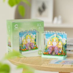 CHAOLE CHUANG 7310 NHÀ THỜ ĐÁM CƯỚI bộ đồ chơi xếp lắp ráp ghép mô hình 369 khối