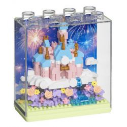 CHAOLE CHUANG 7312 LÂU ĐÀI CỔ TÍCH bộ đồ chơi xếp lắp ráp ghép mô hình 299 khối