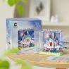 CHAOLE CHUANG 7312 LÂU ĐÀI CỔ TÍCH bộ đồ chơi xếp lắp ráp ghép mô hình 299 khối