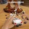 LUMIBRICKS FUNWHOLE F9053 9053 ROAD TRIP GẶP GỠ CHÚ NAI bộ đồ chơi xếp lắp ráp ghép mô hình City DEER CROSSING Thành Phố 576 khối