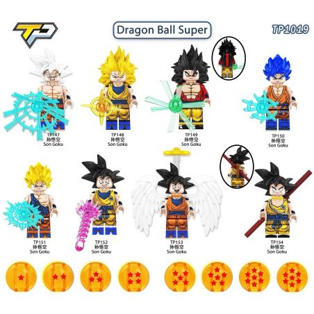 TP 149 150 151 152 153 154 1019 147 148 DRAGON BALL SUPER SON GOKU 8 NHÂN VẬT NHỎ bộ đồ chơi xếp lắp ráp ghép mô hình Movie & Game Phim Và Trò Chơi