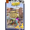 LUMIBRICKS FUNWHOLE F9051 9051 PHỐ MỸ CỬA HÀNG VÁN TRƯỢT bộ đồ chơi xếp lắp ráp ghép mô hình Creator Sáng Tạo