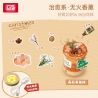 LOZ 1958 ĐÈN NGỦ THƠM ÔNG GIÀ NOEL bộ đồ chơi xếp lắp ráp ghép mô hình Creator Sáng Tạo 1473 khối