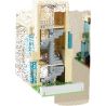 KEEPPLEY K20712 20712 THÁM TỬ LỪNG DANH CONAN NHÀ CỦA BÁC SĨ AGASA bộ đồ chơi xếp lắp ráp ghép mô hình Movie & Game Phim Và Trò Chơi 2714 khối