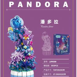 JIESTAR JJ9039 9039 HỘP PANDORA bộ đồ chơi xếp lắp ráp ghép mô hình Arts & Crafts PANDORA'S BOX 1196 khối