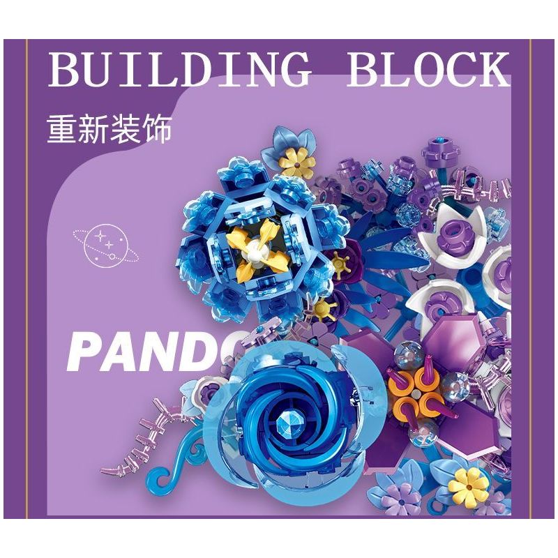 JIESTAR JJ9039 9039 HỘP PANDORA bộ đồ chơi xếp lắp ráp ghép mô hình Arts & Crafts PANDORA'S BOX 1196 khối