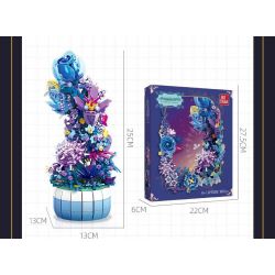 JIESTAR JJ9038 9038 PANDORA bộ đồ chơi xếp lắp ráp ghép mô hình Arts & Crafts 893 khối