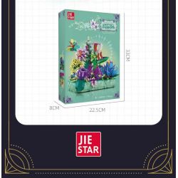 JIESTAR JJ9038 9038 PANDORA bộ đồ chơi xếp lắp ráp ghép mô hình Arts & Crafts 893 khối