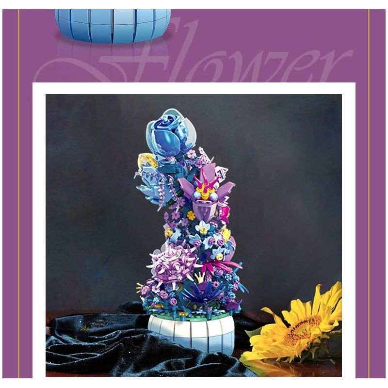 JIESTAR JJ9038 9038 PANDORA bộ đồ chơi xếp lắp ráp ghép mô hình Arts & Crafts 893 khối