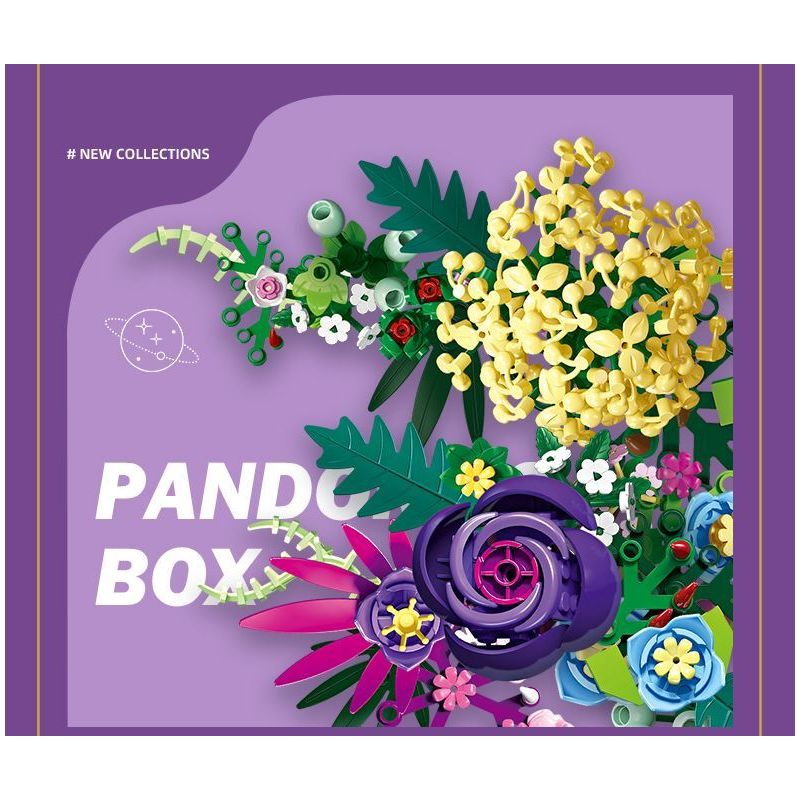 JIESTAR JJ9038 9038 PANDORA bộ đồ chơi xếp lắp ráp ghép mô hình Arts & Crafts 893 khối