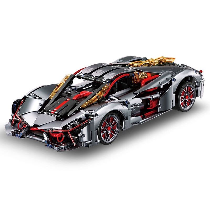 EXTRAORDINARY QM00038 00038 non  RAMBO 3000 1:10 tỷ lệ 1:10 bộ đồ chơi xếp lắp ráp ghép mô hình  LAMPOER ELECTRIC SUPERCAR Kỹ Thuật Công Nghệ Cao Mô Hình Phương Tiện 2130 khối