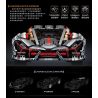 EXTRAORDINARY QM00038 00038 RAMBO 3000 1:10 tỷ lệ 1:10 bộ đồ chơi xếp lắp ráp ghép mô hình Technic LAMPOER ELECTRIC SUPERCAR Kỹ Thuật Công Nghệ Cao Mô Hình Phương Tiện 2130 khối