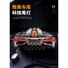 EXTRAORDINARY QM00038 00038 RAMBO 3000 1:10 tỷ lệ 1:10 bộ đồ chơi xếp lắp ráp ghép mô hình Technic LAMPOER ELECTRIC SUPERCAR Kỹ Thuật Công Nghệ Cao Mô Hình Phương Tiện 2130 khối