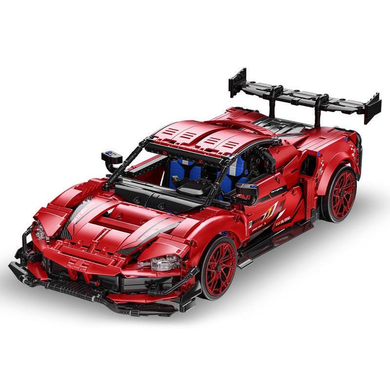 EXTRAORDINARY QM00037 00037 non  FERRARI GT3 1:10 tỷ lệ 1:10 bộ đồ chơi xếp lắp ráp ghép mô hình  FERRARI 296 GT3 Kỹ Thuật Công Nghệ Cao Mô Hình Phương Tiện 2270 khối