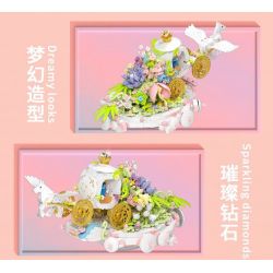 SPECIALIZED 8800 CÔNG CHÚA ĐANG CHẠY TRỐN bộ đồ chơi xếp lắp ráp ghép mô hình Arts & Crafts ESCAPING PRINCESS 1188 khối