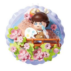 GEKKOSHA 802804 NAM CHÂM TỦ LẠNH SWEET SAKURA HOA ANH ĐÀO MÙA XUÂN bộ đồ chơi xếp lắp ráp ghép mô hình Gear Đồ Lắp Ghép