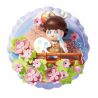 GEKKOSHA 802804 NAM CHÂM TỦ LẠNH SWEET SAKURA HOA ANH ĐÀO MÙA XUÂN bộ đồ chơi xếp lắp ráp ghép mô hình Gear Đồ Lắp Ghép