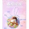 GEKKOSHA 802804 NAM CHÂM TỦ LẠNH SWEET SAKURA HOA ANH ĐÀO MÙA XUÂN bộ đồ chơi xếp lắp ráp ghép mô hình Gear Đồ Lắp Ghép