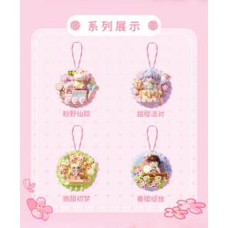 GEKKOSHA 802803 NAM CHÂM TỦ LẠNH SWEET SAKURA HƠI NGỌT ĐẦU TIÊN bộ đồ chơi xếp lắp ráp ghép mô hình Gear Đồ Lắp Ghép