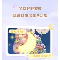 GEKKOSHA 803302 HỘP NHẠC TÌNH YÊU ÁNH TRĂNG CỦA GIA ĐÌNH SANRIO TSUKINO ODE TO SPRING GEMINI bộ đồ chơi xếp lắp ráp ghép mô hình SANRIO CHARACTERS