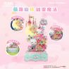 GEKKOSHA 803301 HỘP NHẠC TÌNH YÊU ÁNH TRĂNG CỦA GIA ĐÌNH SANRIO VƯỜN HỒNG KHIÊU VŨ HELLO KITTY bộ đồ chơi xếp lắp ráp ghép mô hình SANRIO CHARACTERS