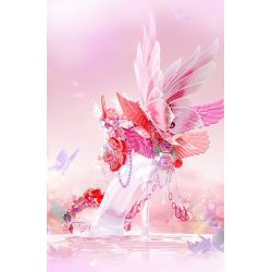 GEKKOSHA 804245 ĐÔI DÉP PHA LÊ LÃNG MẠN TRĂNG TRONG BIỂN XANH bộ đồ chơi xếp lắp ráp ghép mô hình Arts & Crafts