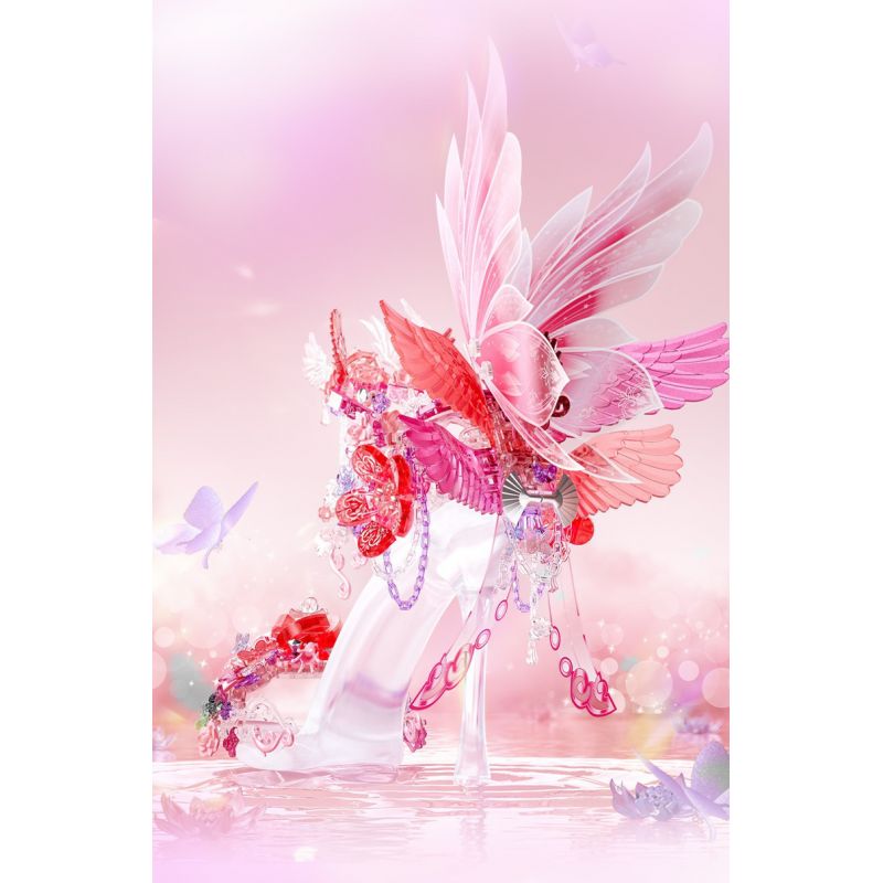 GEKKOSHA 804245 ĐÔI DÉP PHA LÊ LÃNG MẠN TRĂNG TRONG BIỂN XANH bộ đồ chơi xếp lắp ráp ghép mô hình Arts & Crafts