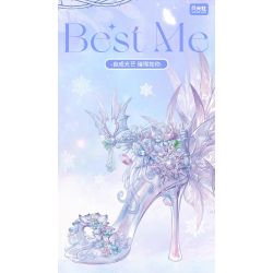 GEKKOSHA 804245 ĐÔI DÉP PHA LÊ LÃNG MẠN TRĂNG TRONG BIỂN XANH bộ đồ chơi xếp lắp ráp ghép mô hình Arts & Crafts