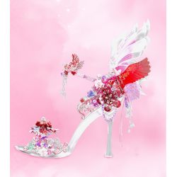 GEKKOSHA 804244 DÉP PHA LÊ LÃNG MẠN MÙA XUÂN TÌNH YÊU BƯỚM HỒNG bộ đồ chơi xếp lắp ráp ghép mô hình Arts & Crafts