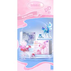 GEKKOSHA 804244 DÉP PHA LÊ LÃNG MẠN MÙA XUÂN TÌNH YÊU BƯỚM HỒNG bộ đồ chơi xếp lắp ráp ghép mô hình Arts & Crafts