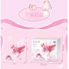 GEKKOSHA 804244 DÉP PHA LÊ LÃNG MẠN MÙA XUÂN TÌNH YÊU BƯỚM HỒNG bộ đồ chơi xếp lắp ráp ghép mô hình Arts & Crafts