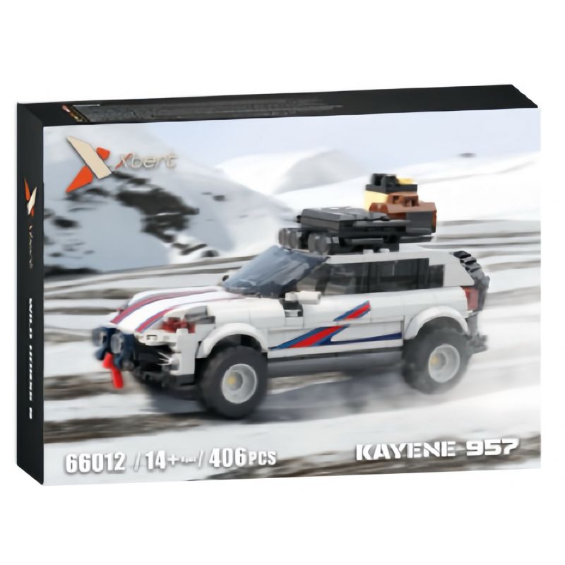 XBERT 66012 ỚT CAYENNE 957 bộ đồ chơi xếp lắp ráp ghép mô hình Speed Champions Racing Cars Đua Xe Công Thức 406 khối