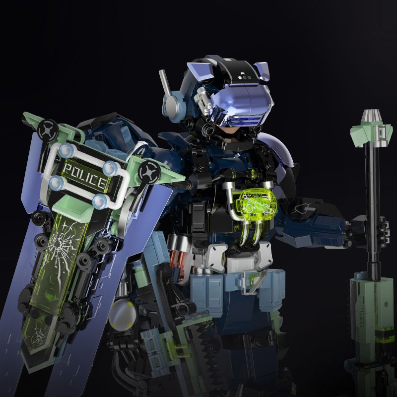 IBLOCK IB1102 1102 ANH HÙNG TRONG MƠ THÀNH PHỐ CHIẾN DỊCH CƠN BÃO bộ đồ chơi xếp lắp ráp ghép mô hình CITY DREAM HEROES